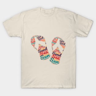 Typography Design Summer Fun T-Shirt